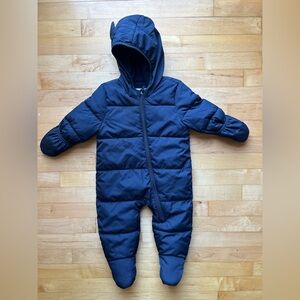 Old Navy Dark Blue Baby Snowsuit